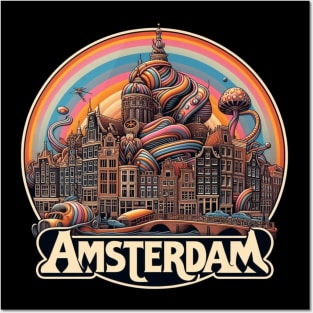 AMSTERDAM Posters and Art